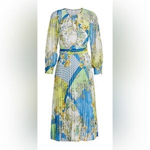 Teri Jon by Rickie Freeman
Floral Paisley Chiffon Cocktail Dress